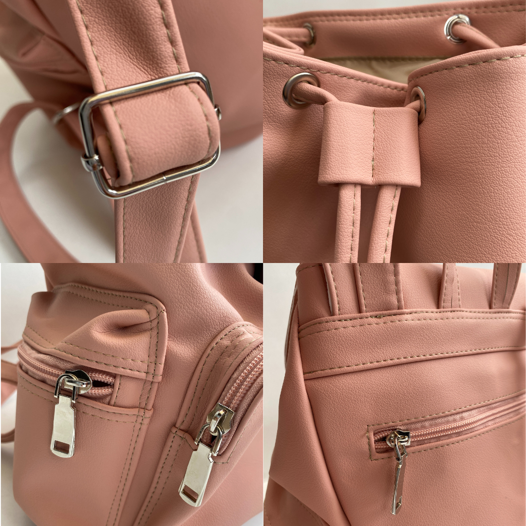 Mochila Lia A4 en Biocuero