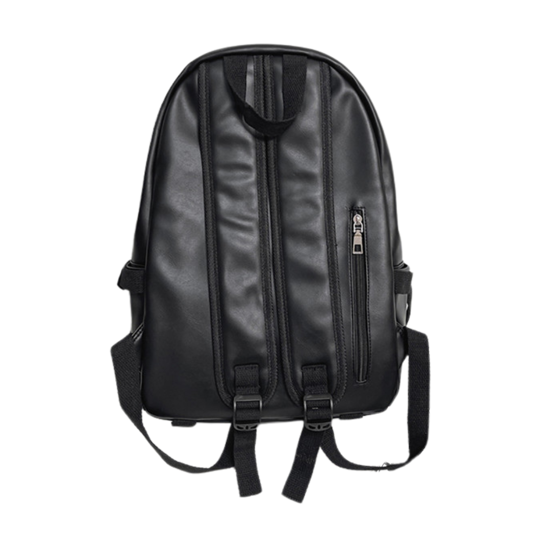 Mochila Crude de Cuero PU