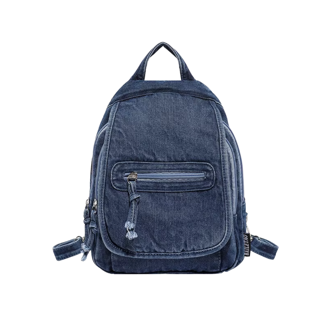 Mochila Denim Classic A5 🌞💙
