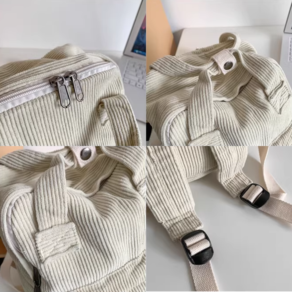 Mochila Corduroy Teddy Bag A5