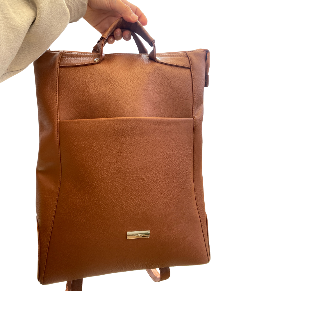 Bolso - Mochila Ejecutiva de Biocuero 💜