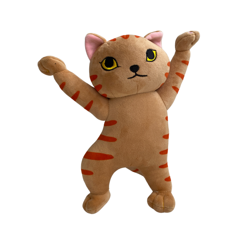 Peluche de gato que se para solo