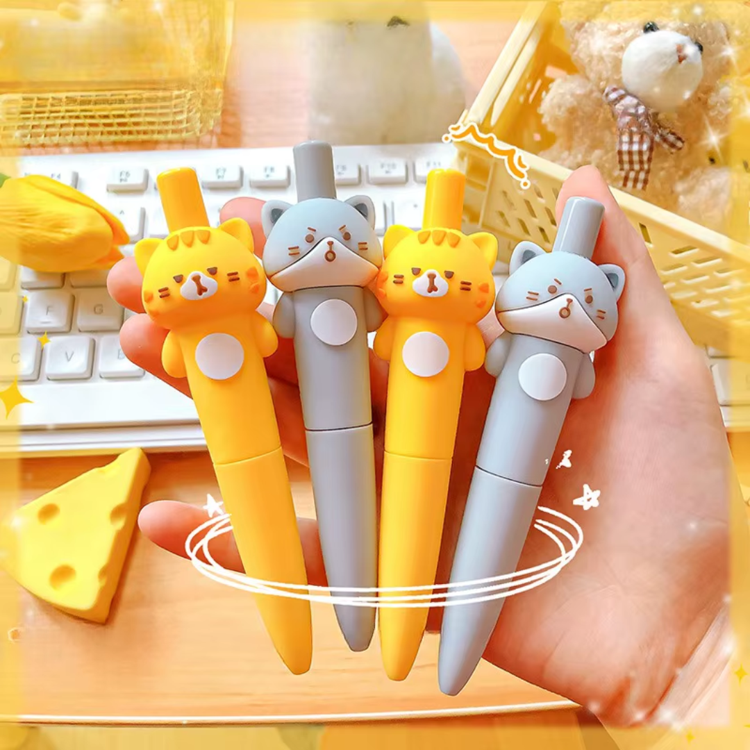 Lapicero de gatito 😸💜