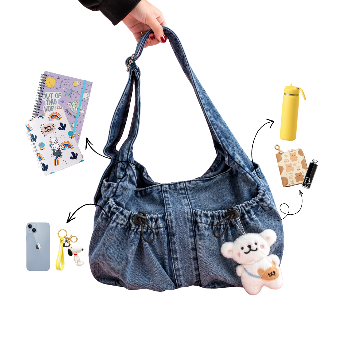 Hobo Bag Denim 🌞💜