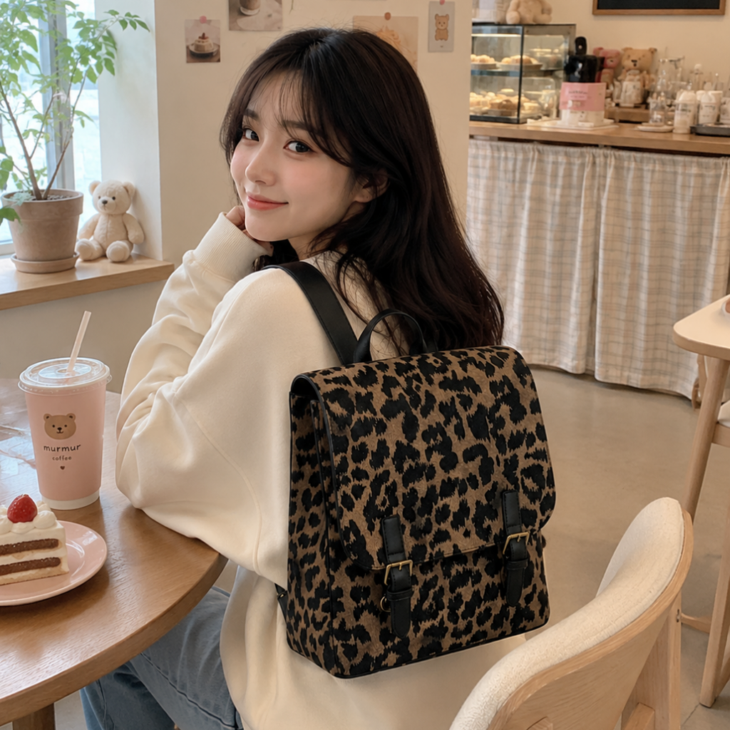 Mochila Animal Print A5 🐆🐾