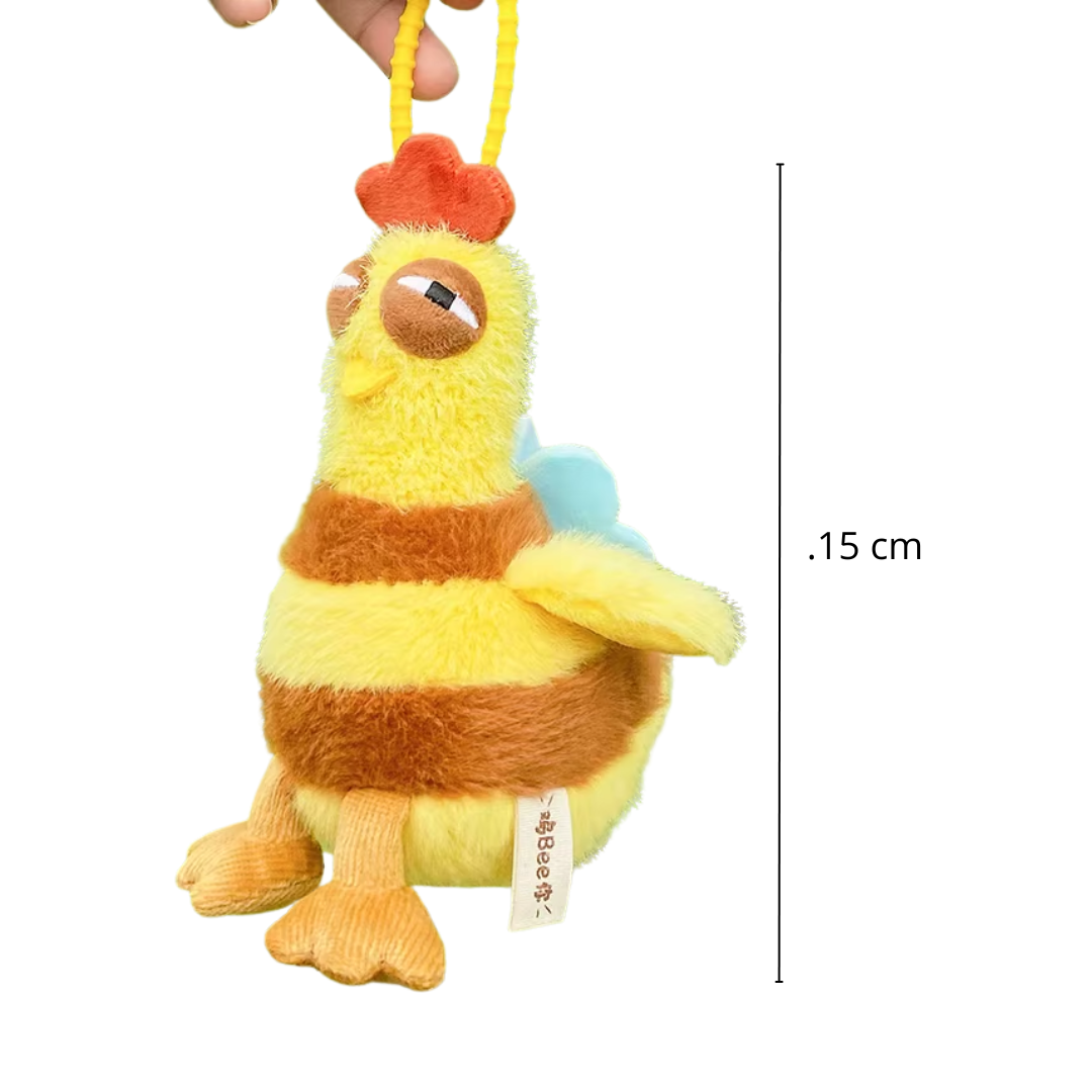 Llavero de Pollo Abeja 😹🐝