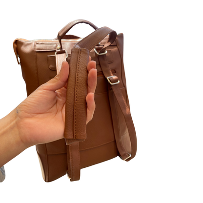 Bolso - Mochila Ejecutiva de Biocuero 💜