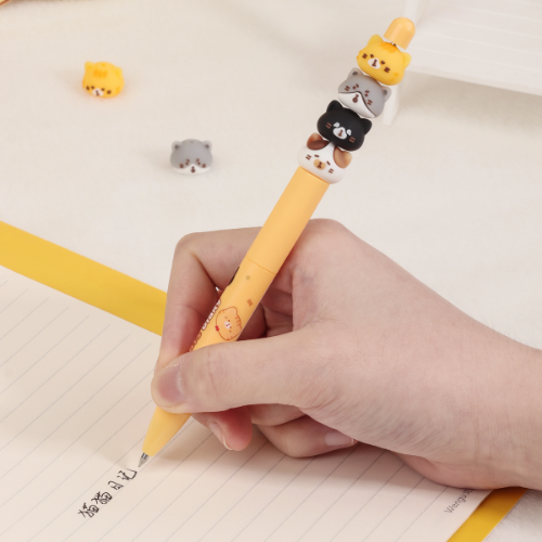 Lapicero de Gatitos Giratorios 😽💜