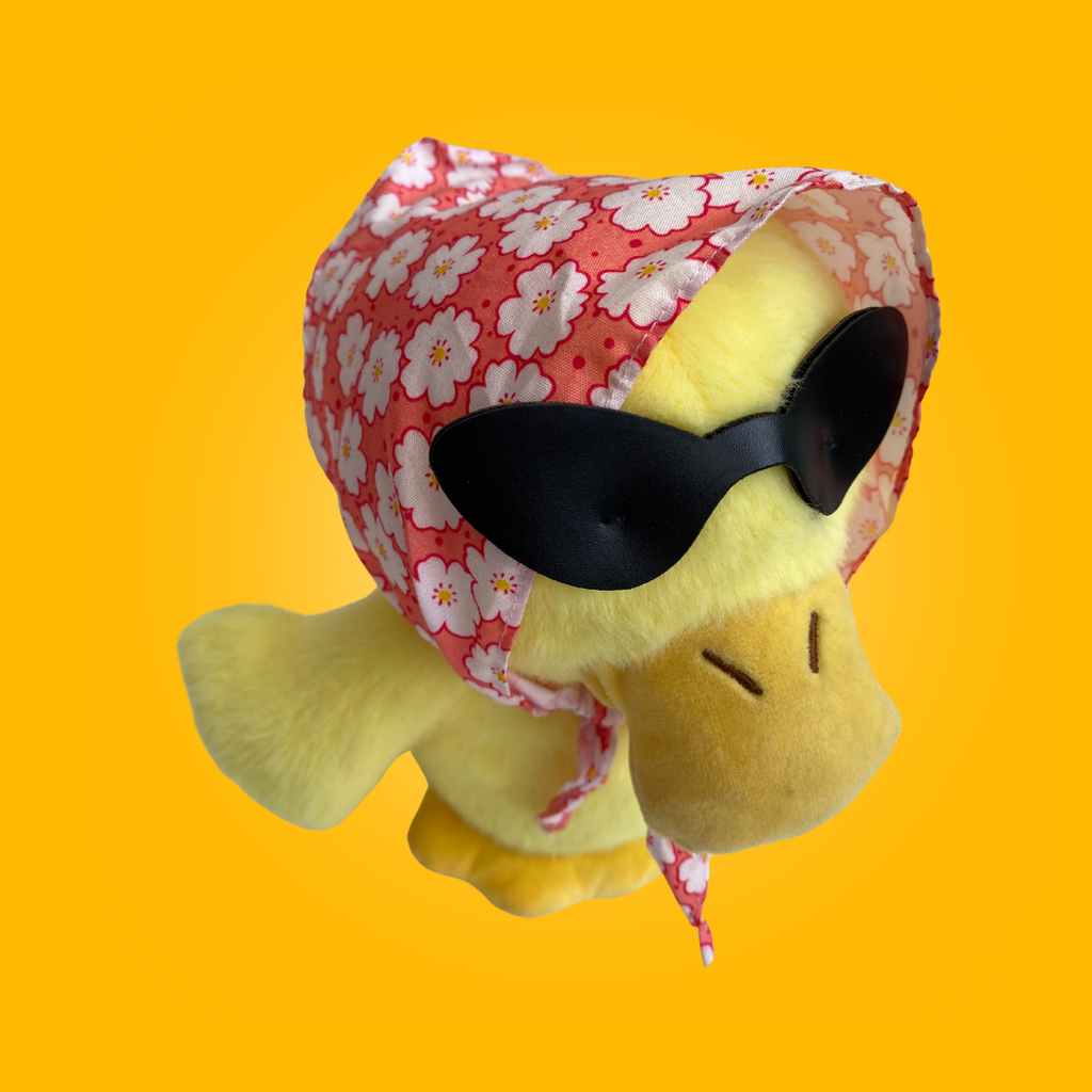 Peluche de pato señora