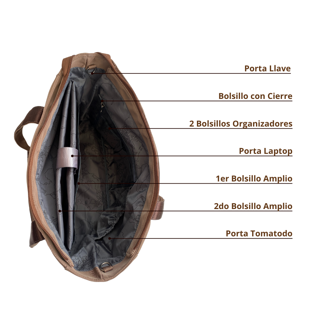 Bolso Alana Multi Bolsillos