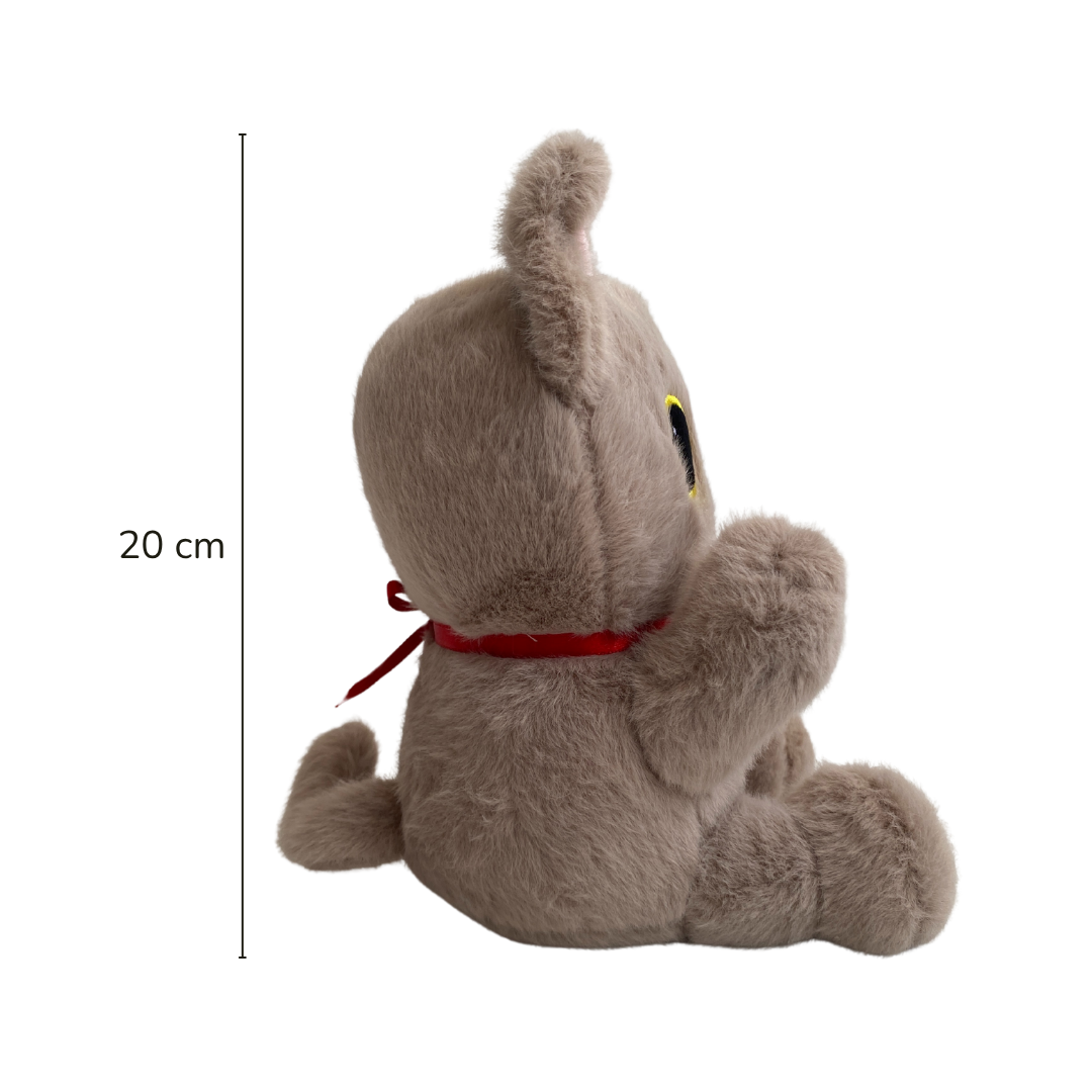 Peluche de gato tierno