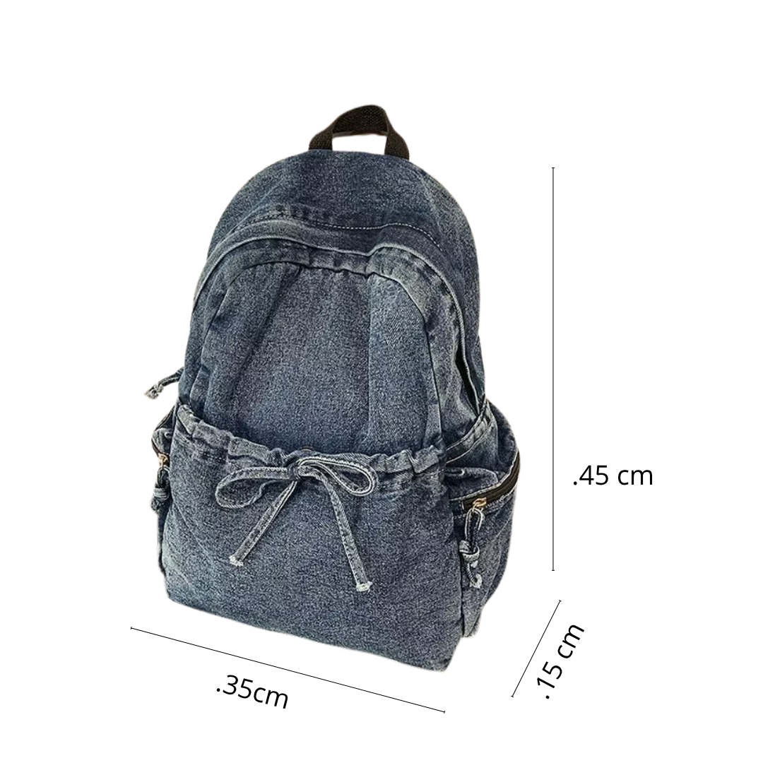 Mochila Baggy Denim 😸🌞💜