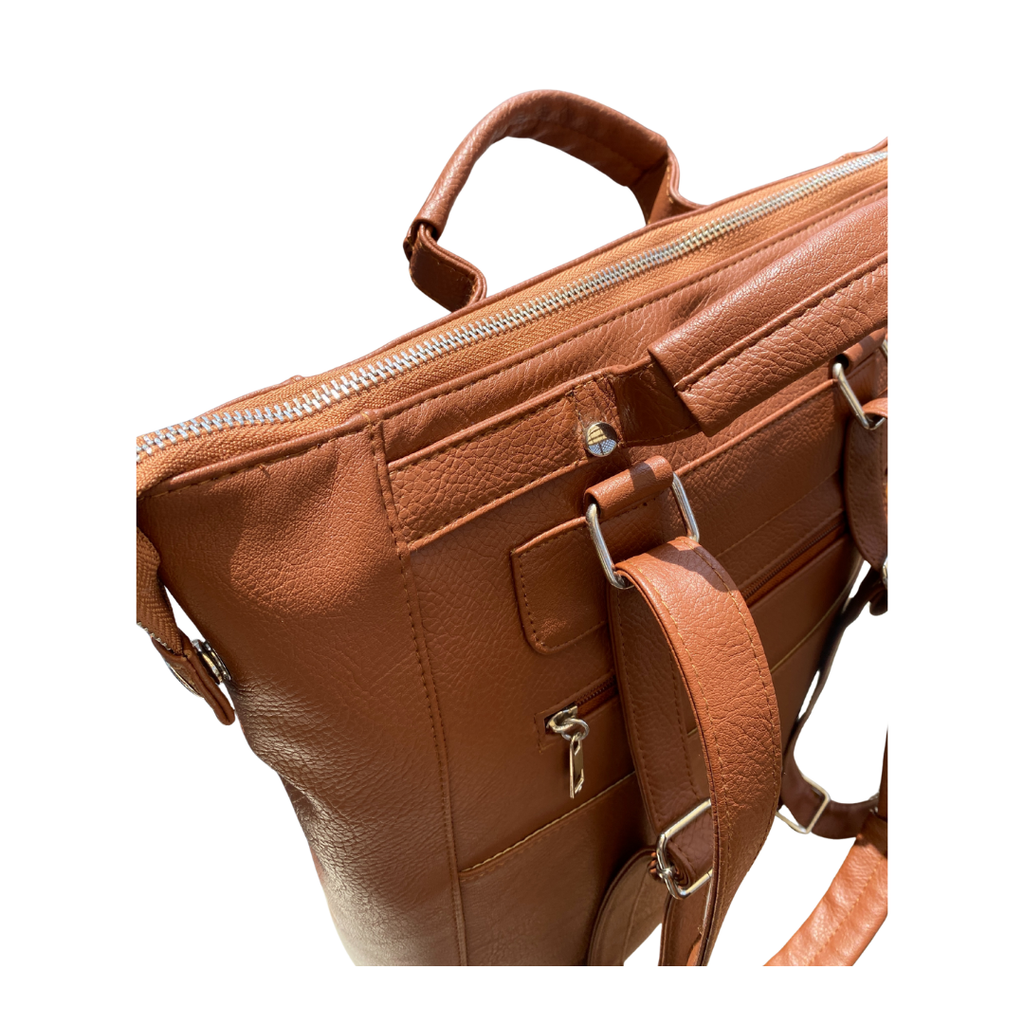 Bolso - Mochila Ejecutiva de Biocuero 💜