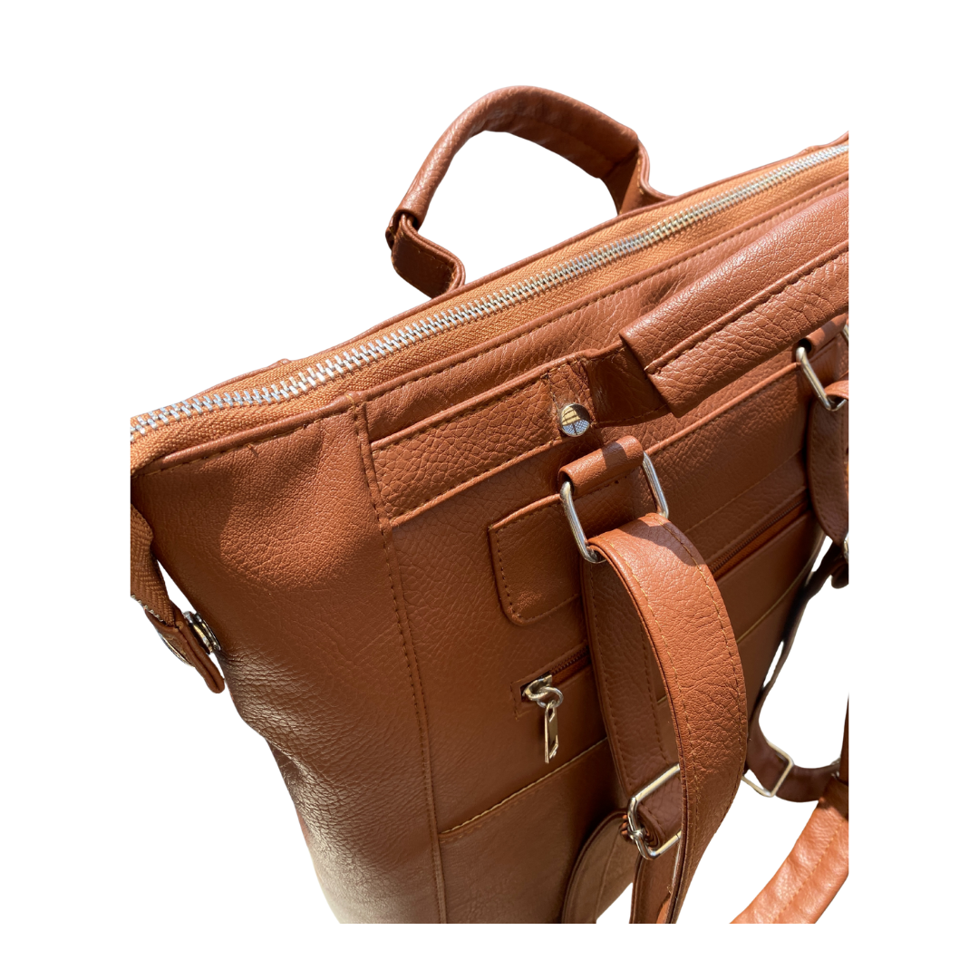 Bolso - Mochila Ejecutiva de Biocuero 💜