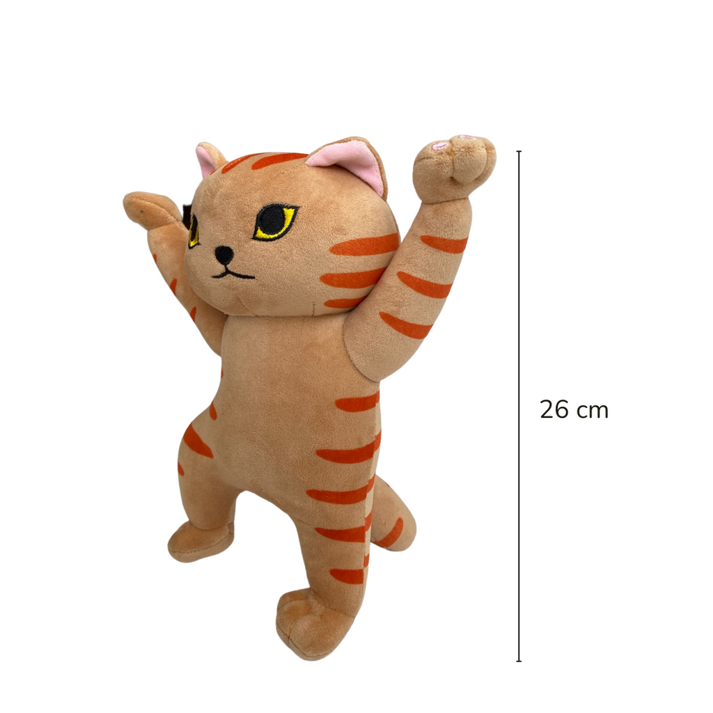 Peluche de gato que se para solo