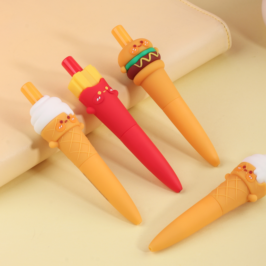 Lapicero de Comida Rápida 🍔🍟🍿