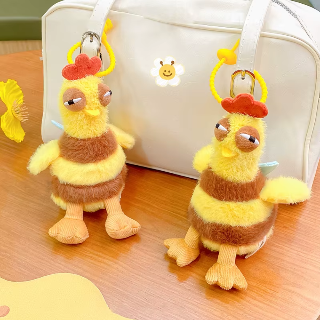Llavero de Pollo Abeja 😹🐝