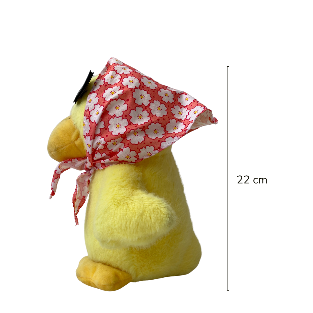 Peluche de pato señora