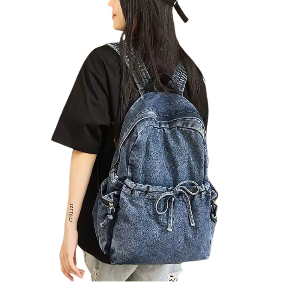 Mochila Baggy Denim 😸🌞💜