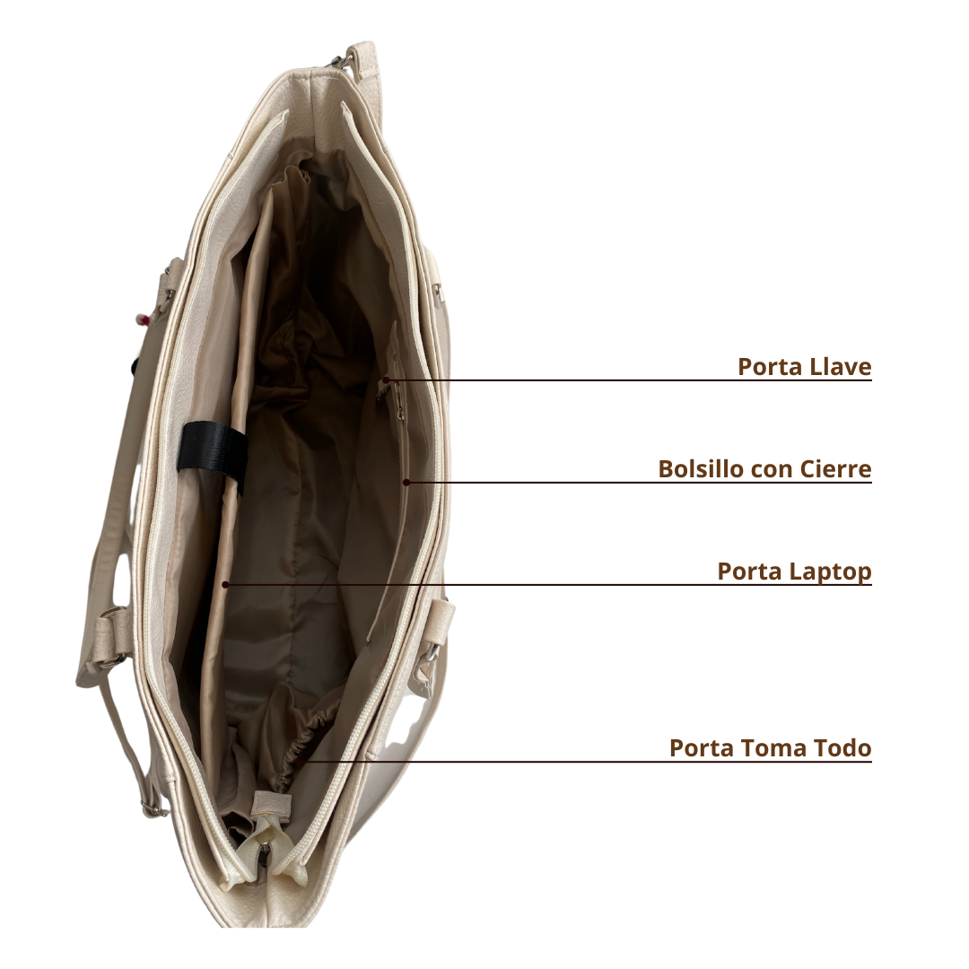 Cartera Malva de Biocuero