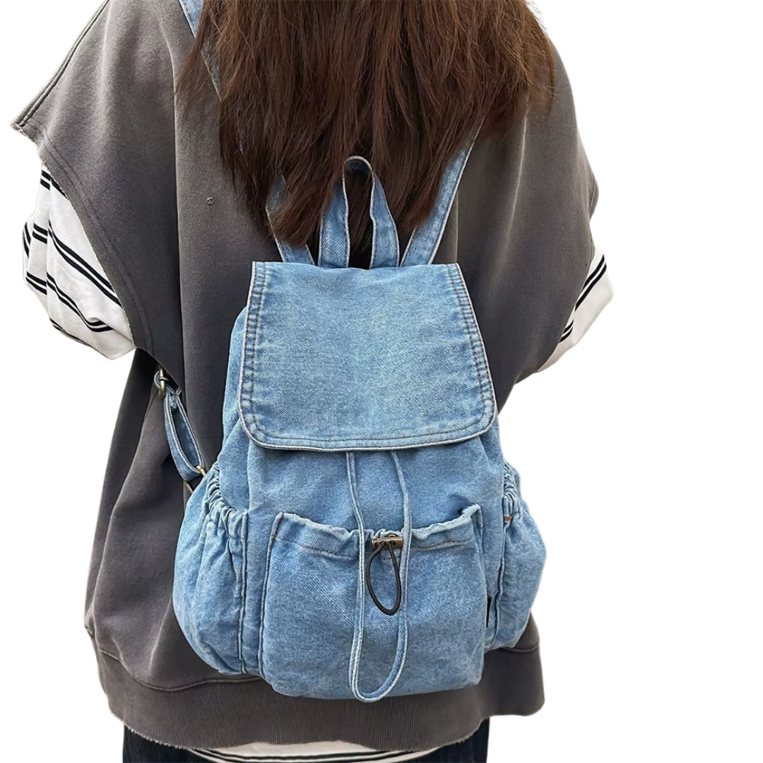 Mochila Dreamer Denim 🧸🎀