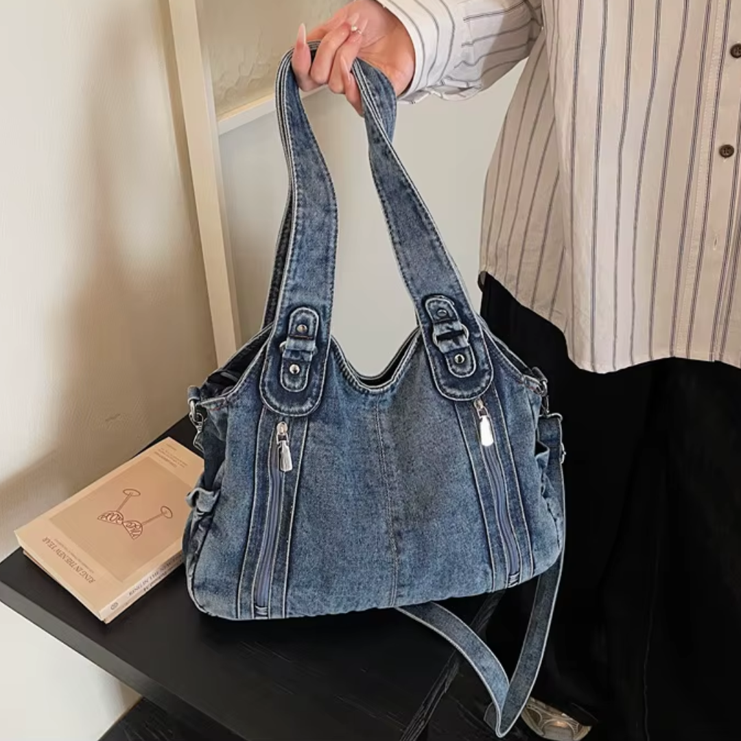 Bolso Denim Chic 💙
