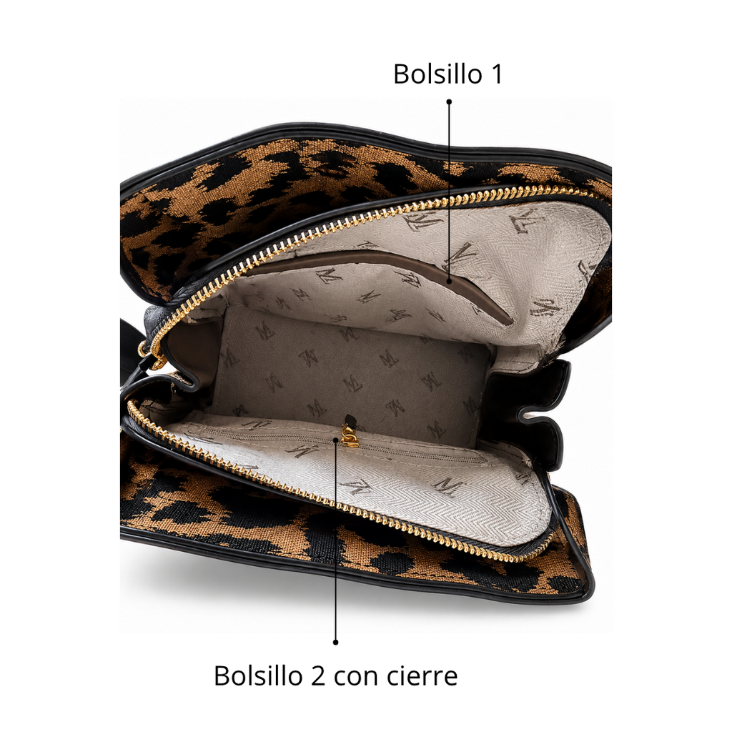 Mochila Animal Print A5 🐆🐾