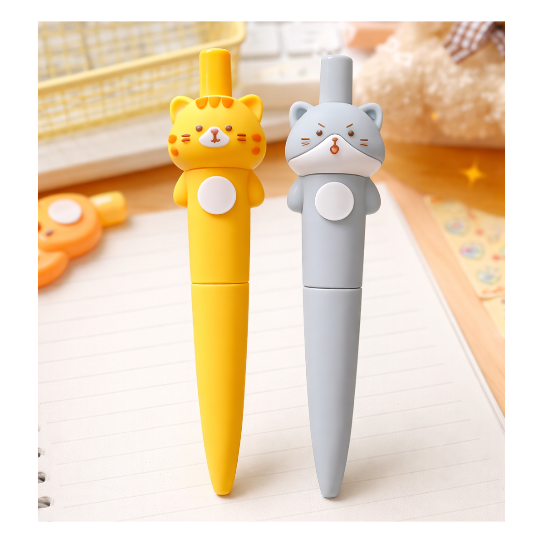 Lapicero de gatito 😸💜