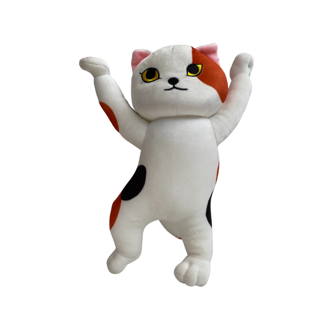 Peluche de gato que se para solo