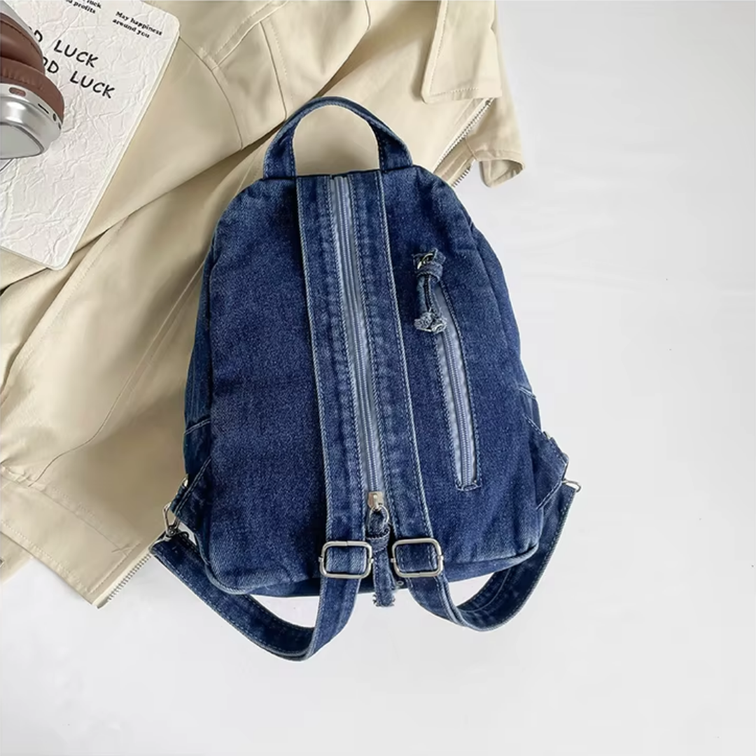 Mochila Denim Classic A5 🌞💙