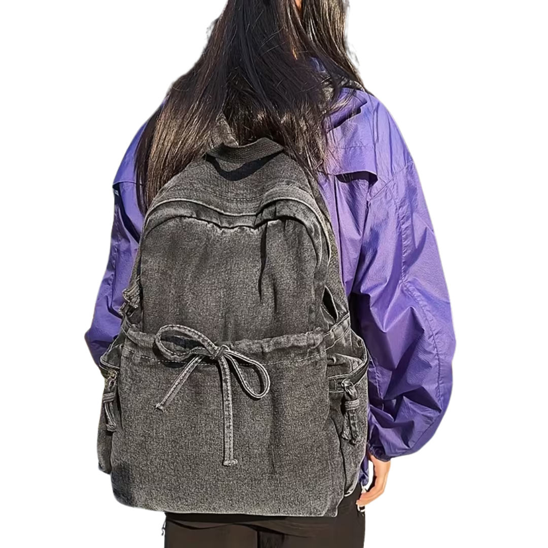 Mochila Baggy Denim 😸🌞💜