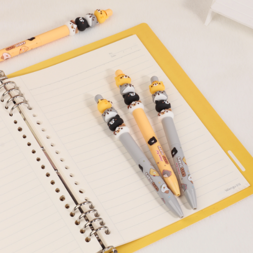 Lapicero de Gatitos Giratorios 😽💜