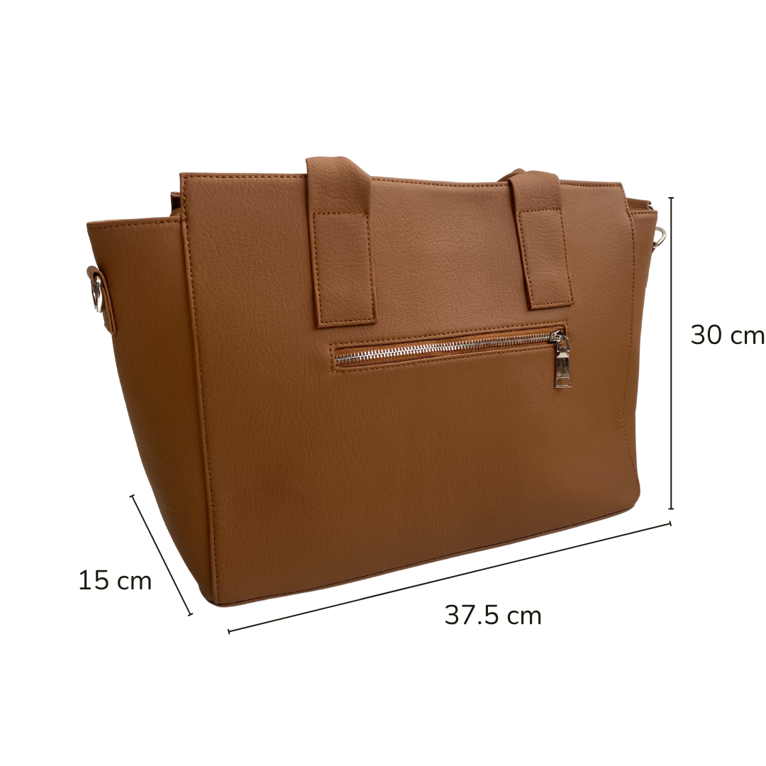 Cartera con Lonchera Cala Biocuero (Premium)