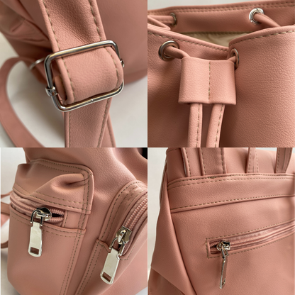 Mochila Lia A4 en Biocuero