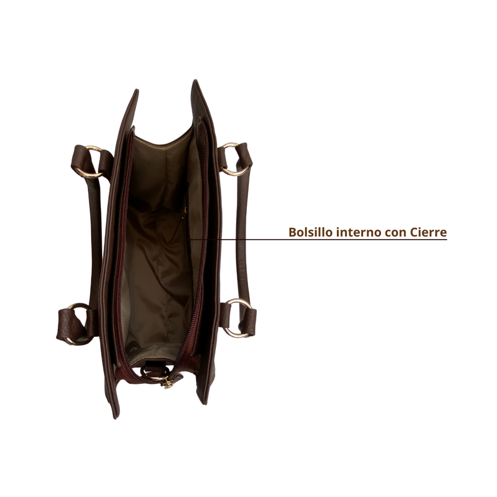 Cartera Baúl Iris de Biocuero