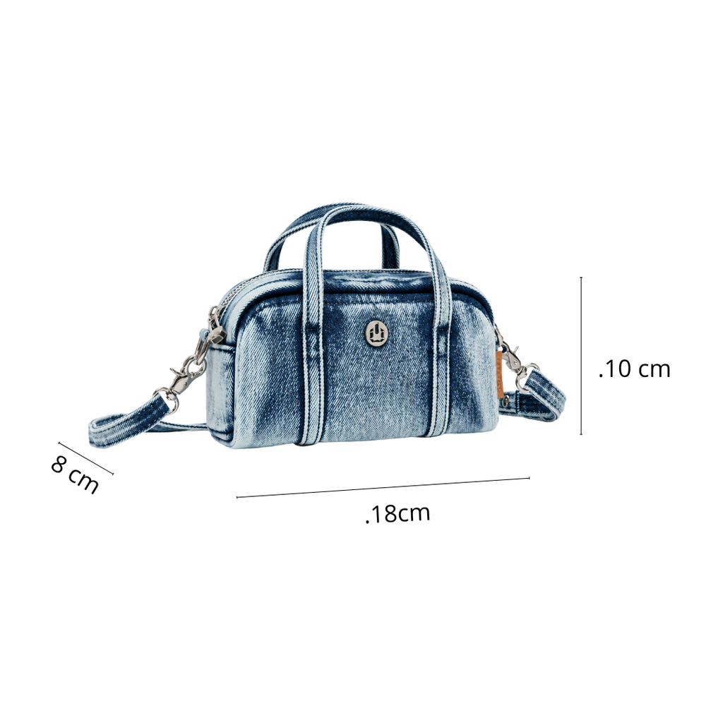 Morral Mini Denim 🎀💖
