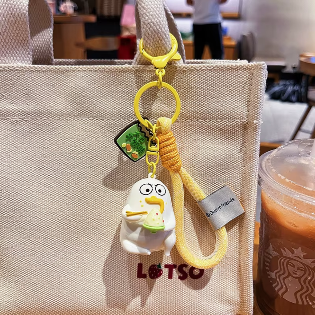 Llavero Duckyo 💛 Office Worker 😹