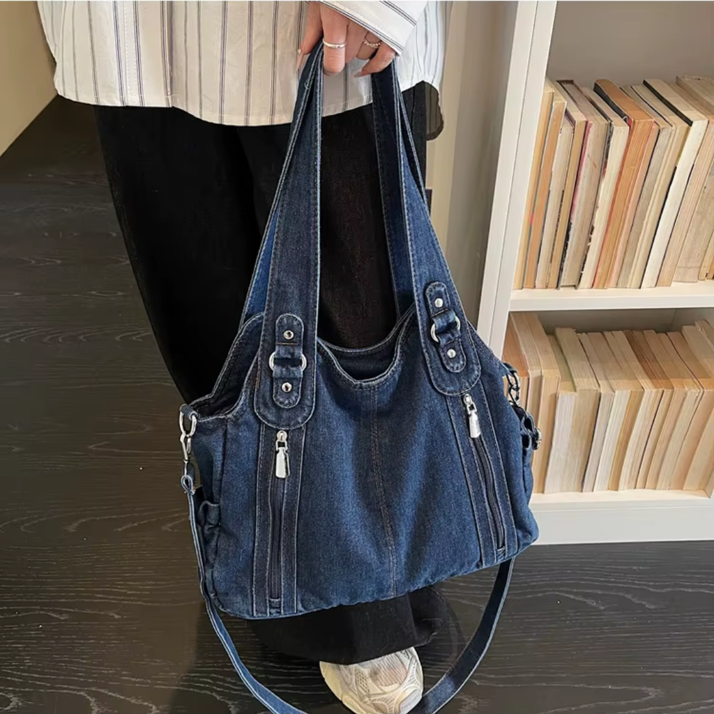 Bolso Denim Chic 💙