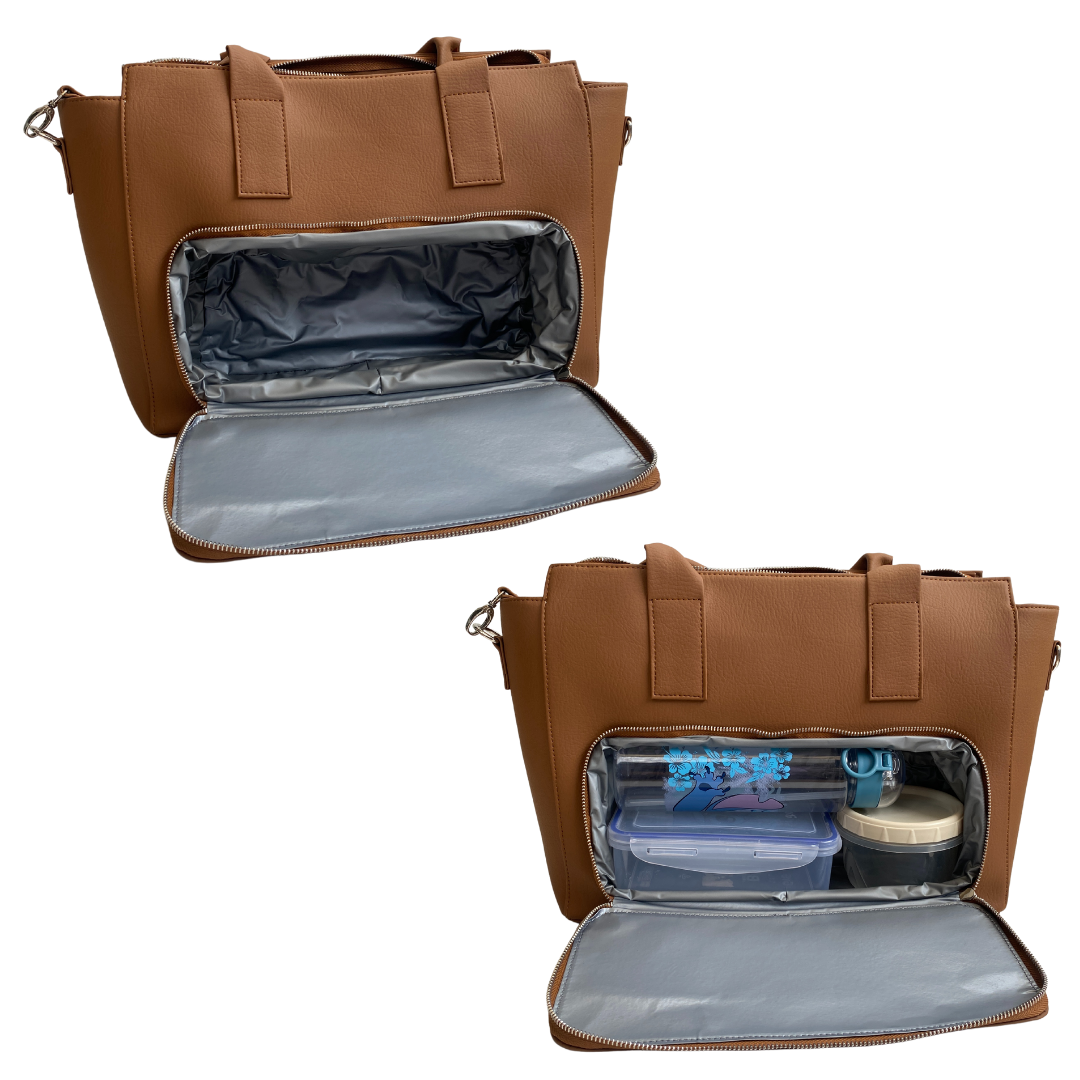 Cartera con Lonchera Cala Biocuero (Premium)