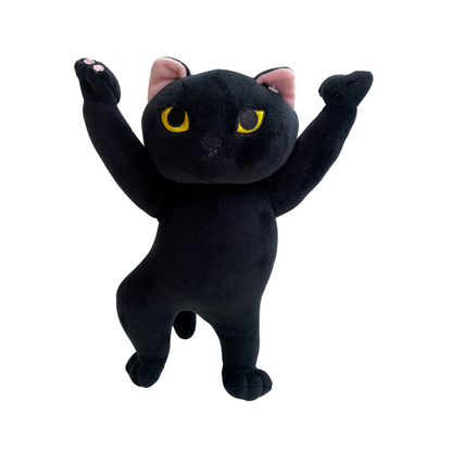 Peluche de gato que se para solo