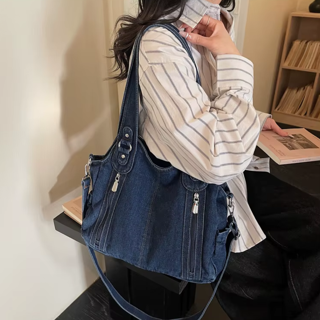 Bolso Denim Chic 💙