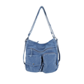 Bolso Mochila Classic Denim 🧸💙✨