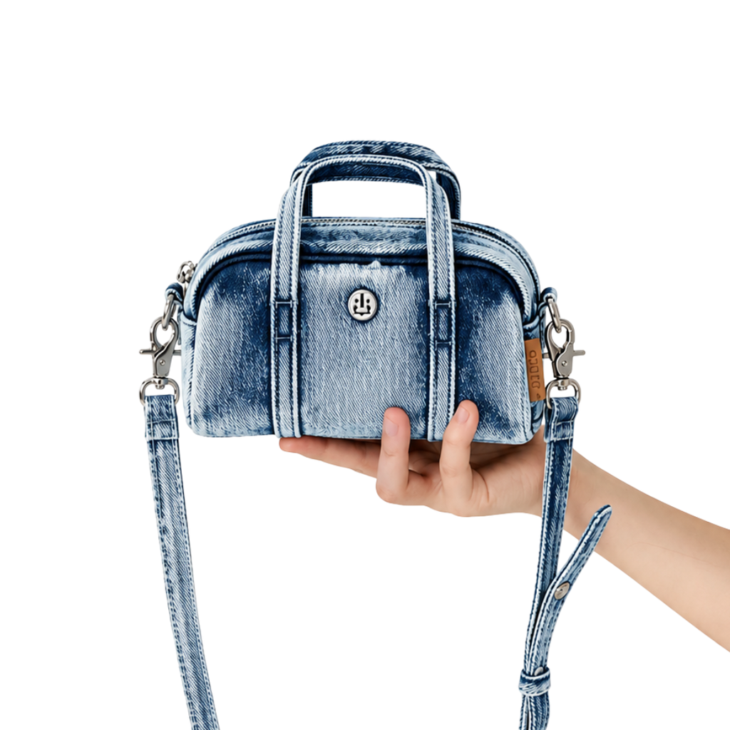 Morral Mini Denim 🎀💖