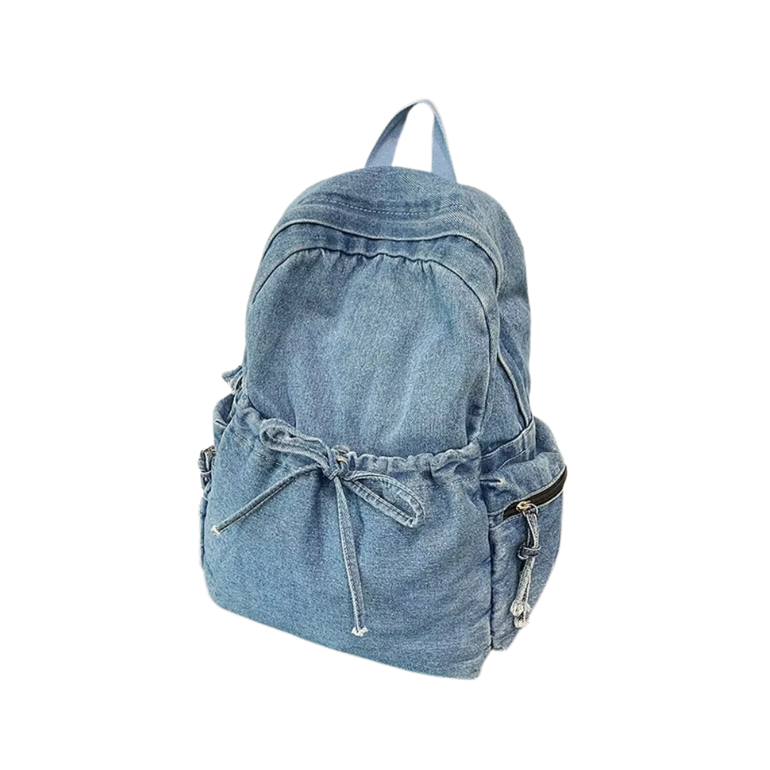 Mochila Baggy Denim 😸🌞💜