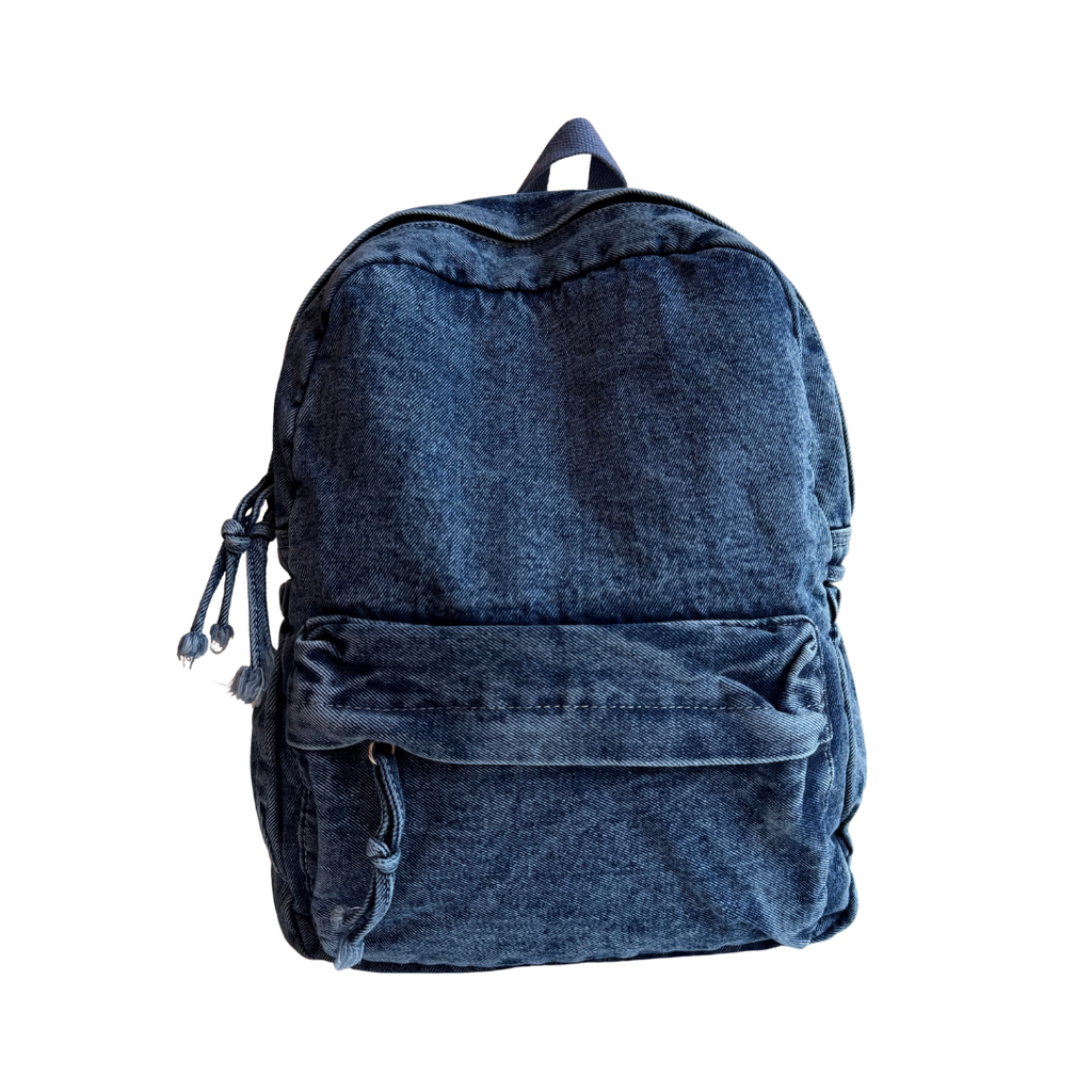 Mochila Denim Tamaño Oficio 💙