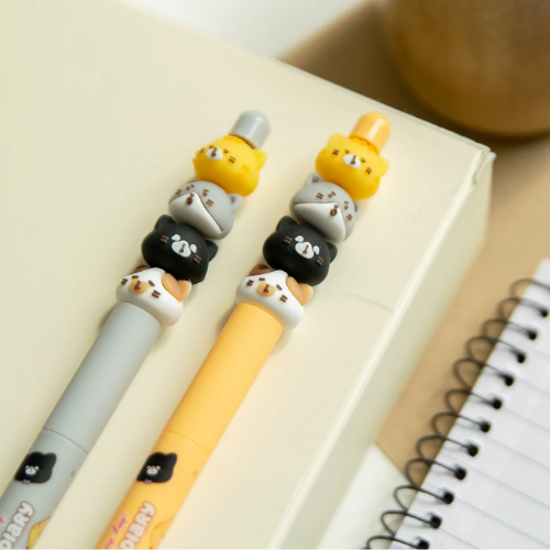 Lapicero de Gatitos Giratorios 😽💜