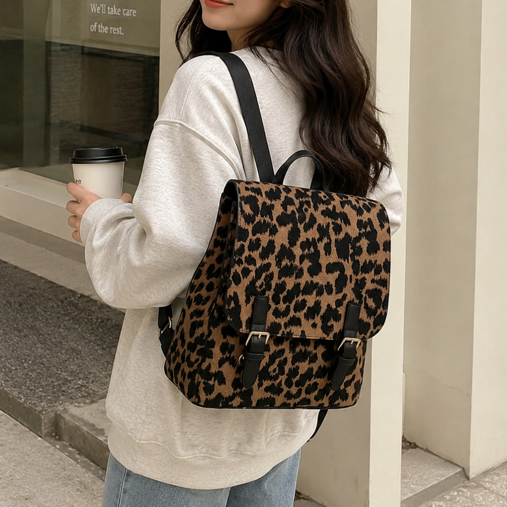 Mochila Animal Print A5 🐆🐾