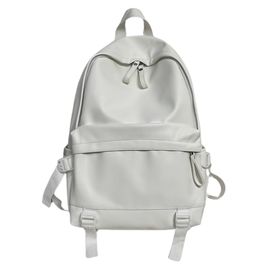 Mochila Crude de Cuero PU